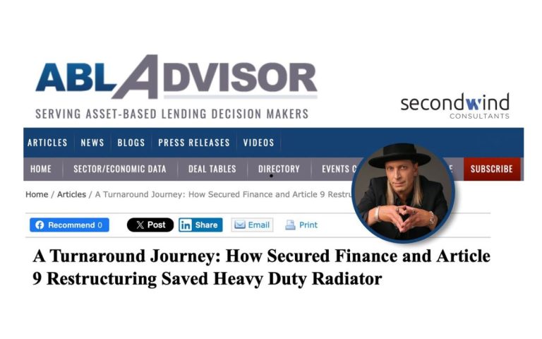 A Turnaround Journey: How Secured Finance and Article 9 Restructuring Saved Heavy Duty Radiator